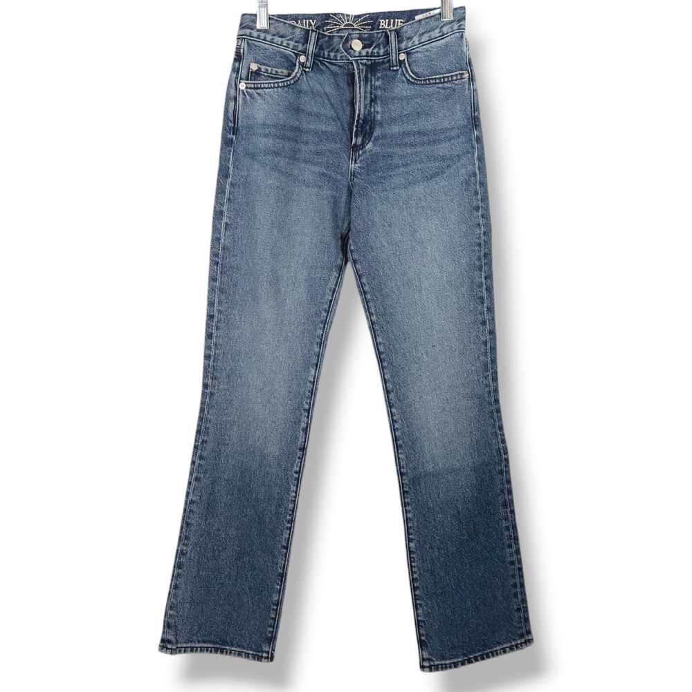 NWT Daily Blue Adriano Goldschmied Manya Straight Leg Jeans Sz. 29 Champlain - Picture 3 of 11